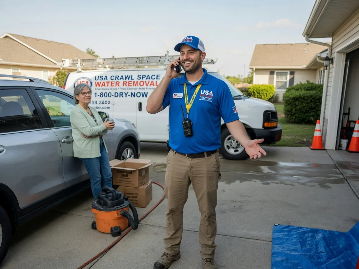 Crawl Space Water Removal Ridge, MD FAQs